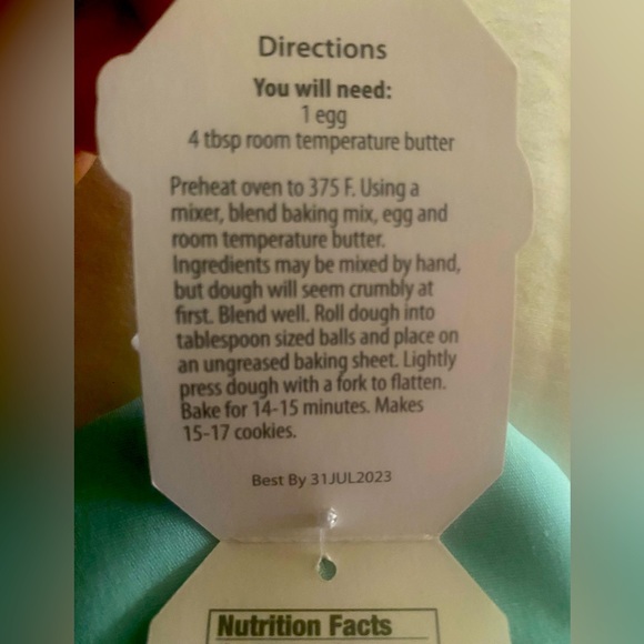 COFFEE UNTIL COCKTAILS Oven Mitt With Cinnamon Sugar Cookie Mix - Picture 10 of 11